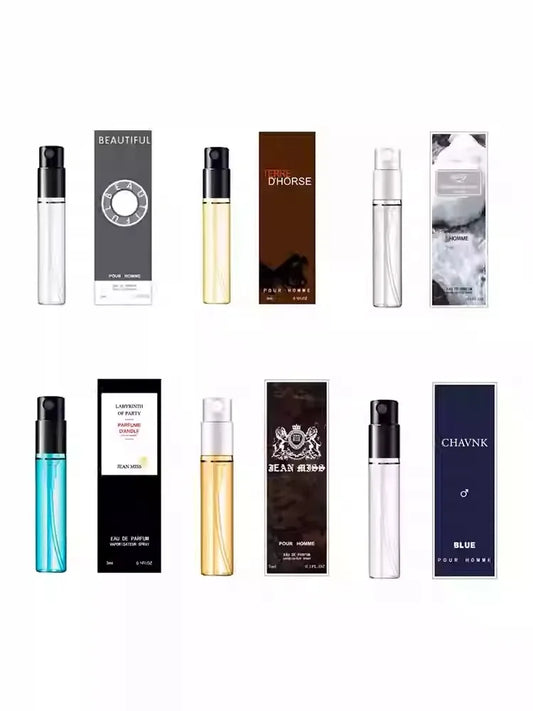 3ml JEAN MISS Pheromone Perfume Eau De Toilette for Women Men Atomizer Art Printed Packaging Lady Sample Long Lasting Perfume