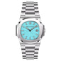 Specht & Söhne Classic 5711 Ultra Thin Men's Watch Green Sapphire Crystal 50M Water Resistant Stainless Steel Quartz Wristwatch