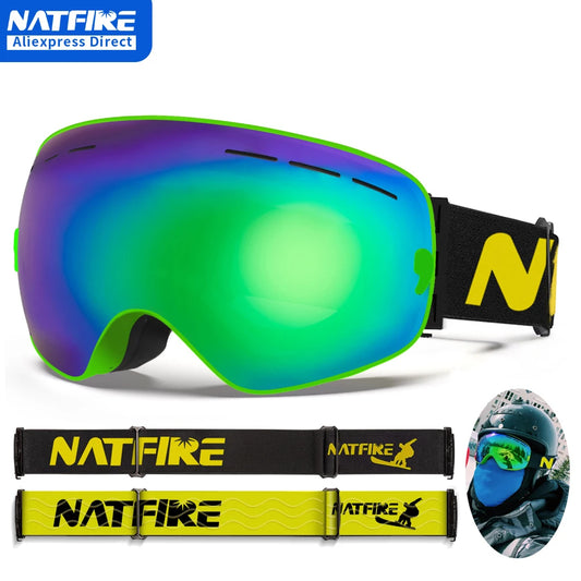 Glasses Skiing Mask Snowboard Men Women Snow Goggles