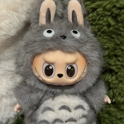 For Labubu Doll Clothes  Baby Clothes Fashion Cat  Set Kawaii V1 V2 V3 Doll Clothing Accessories No Dolls