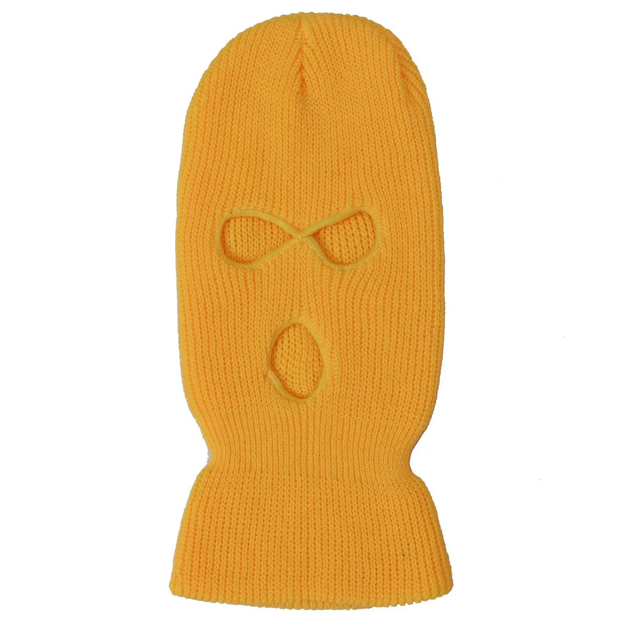 Motorcycle Windproof Full Face Knit Hats Custom SkiMask Men Warm Wool