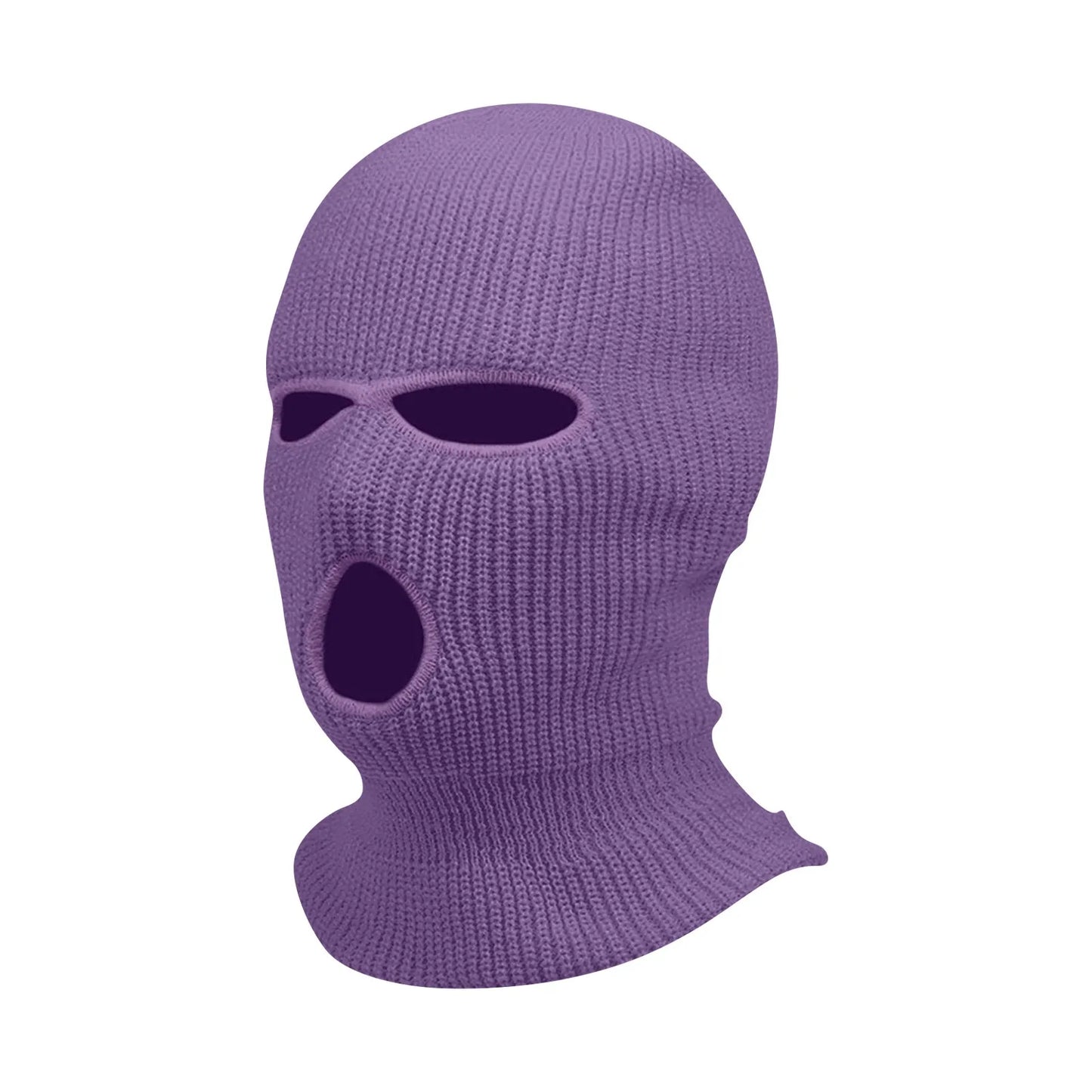 Motorcycle Windproof Full Face Knit Hats Custom SkiMask Men Warm Wool
