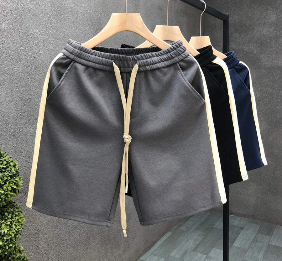 Men's Shorts Loose Drawstring Black Male Short Pants Essential Xl Dry Fit 3 Quarter Small Size Thin Stylish Y2k Personalizate