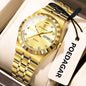 POEDAGAR Luxury Original Ladies Watch Luminous Waterproof Week Date Woman Wristwatch Stainless Steel Women Quartz Watches Female