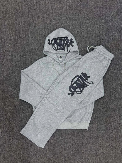 Rock Hip-hop Harajuku High Street Fashion Trendy Brand Oversized Sweatshirt Women