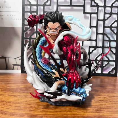 One Piece Monkey D Luffy Gear 4 17cm Anime Figurine Model GK Action Figure PVC Statue Collection Toy Figma
