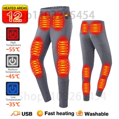 New 52 Areas Heated Underwear Winter