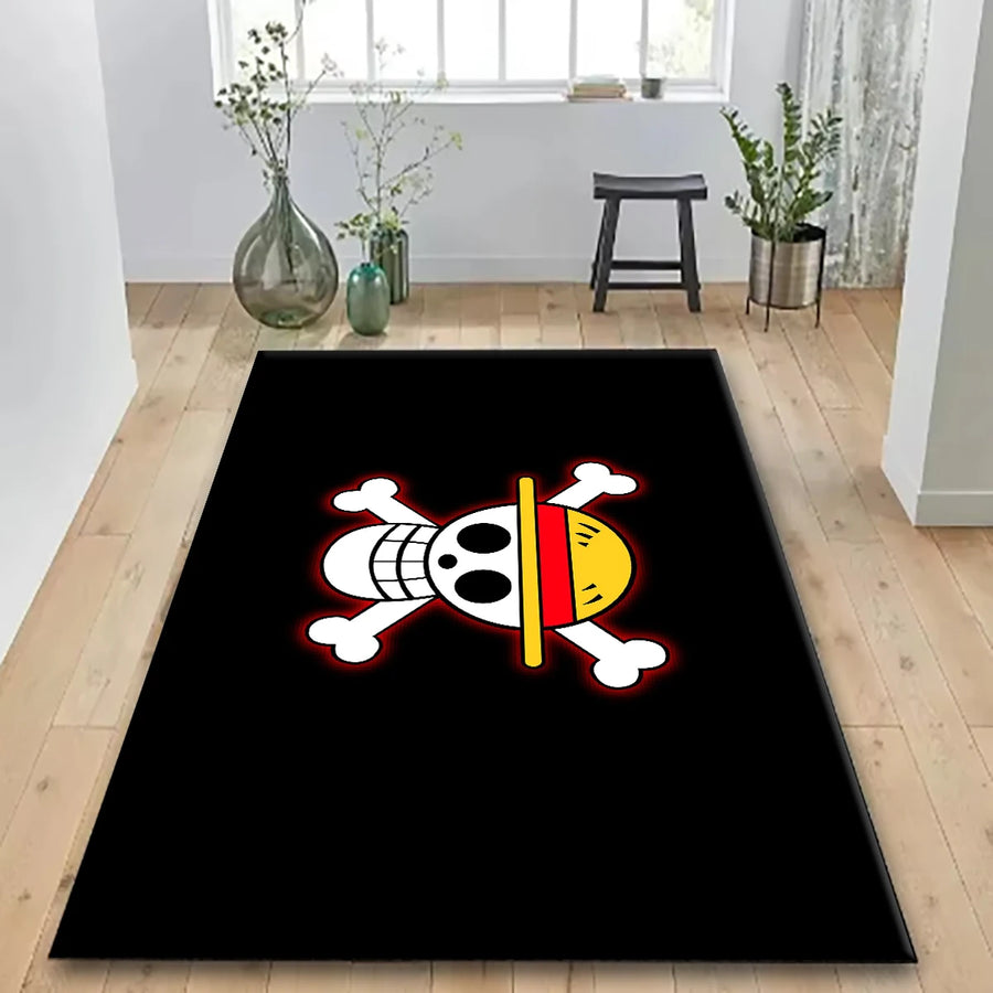 Anime One P-Piece Carpet living room bedroom carpet non-slip door mat photography props area Children's Bedroom rug ﻿