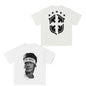 Men's T-shirt Cristiano Ronaldo fútbol superestrella Super moda impresa camiseta hombres desgastado algodón  Men's T-shirt